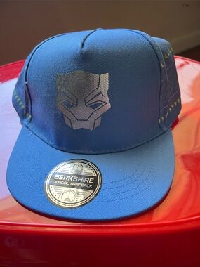 Berkshire Blue Kids Snapback Hat with Silver Emblem